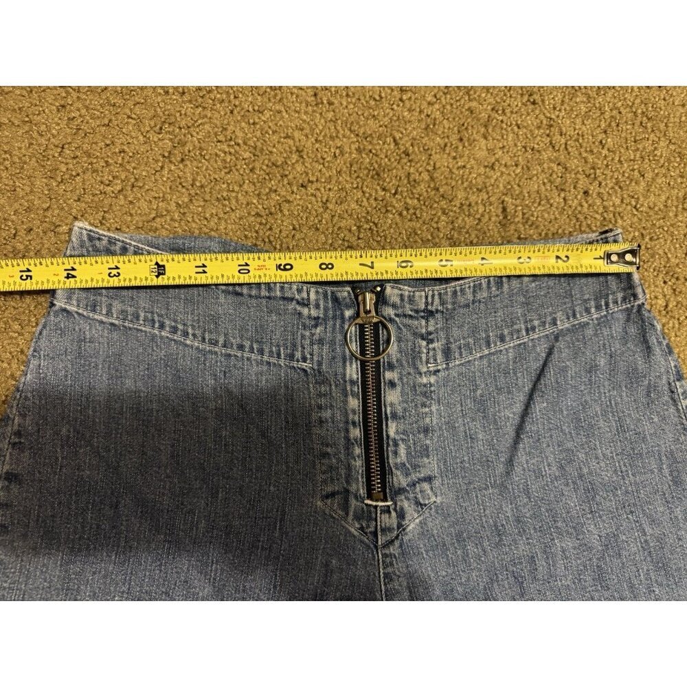 VTG Womens Denim Jean Mid Rise Shorts Lot Of 2 Travel Beach Preppy Y2k 90s Sz 6 - Picture 15 of 15
